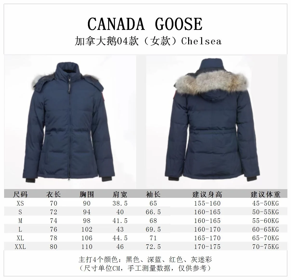 Puffer / 04, supplied size reference