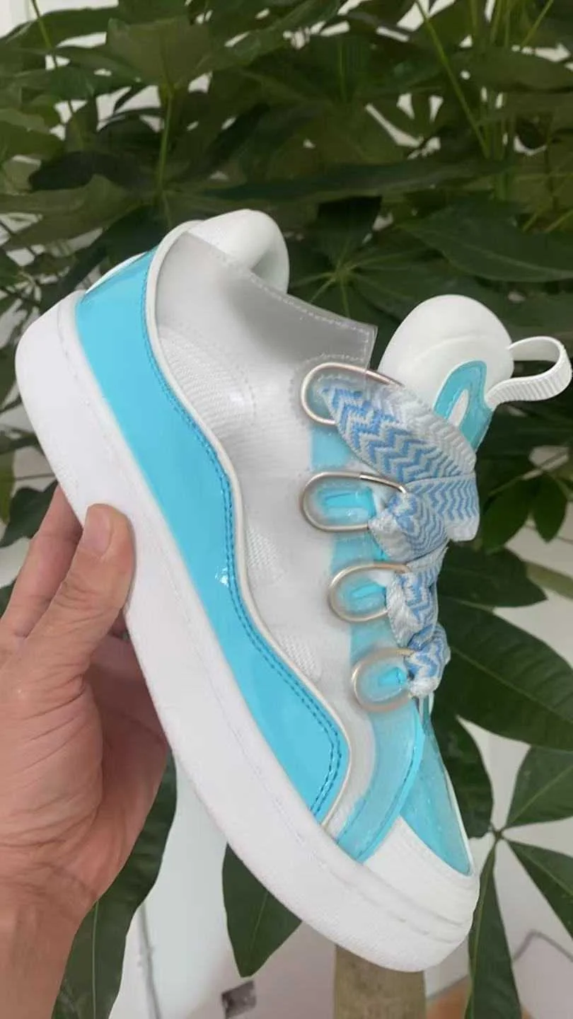 Lanvin Curb Sneakers — supplied view