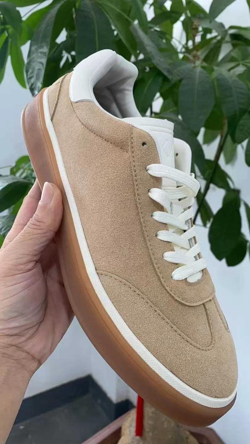 Loro Piana Tennis Walk Sneakers — supplied view