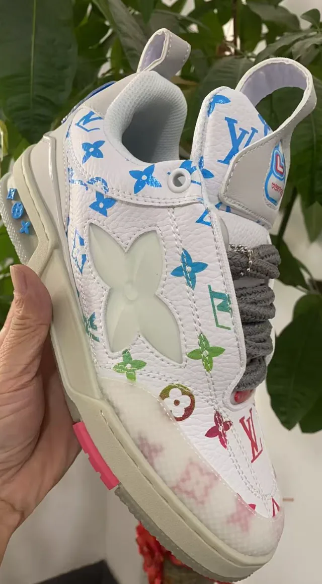 Louis Vuitton Bauhinia Floral Sneakers — supplied photograph 2