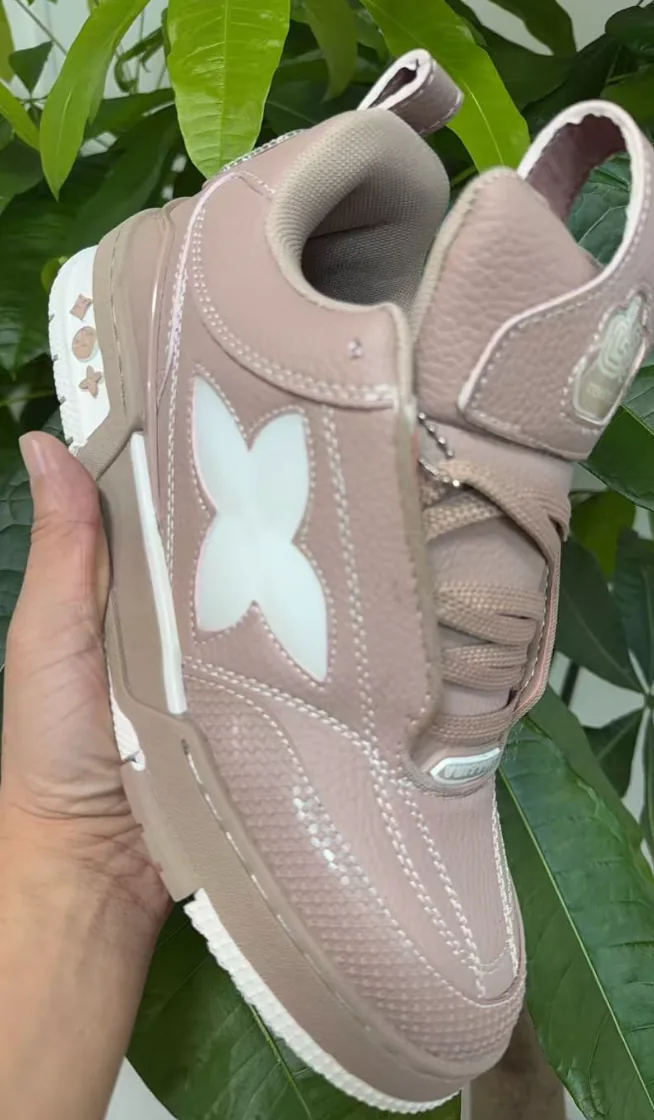 Louis Vuitton Bauhinia Floral Sneakers — supplied photograph 1