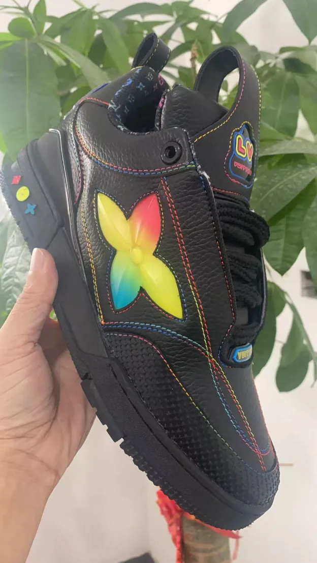 Louis Vuitton Bauhinia Floral Sneakers — supplied photograph 4
