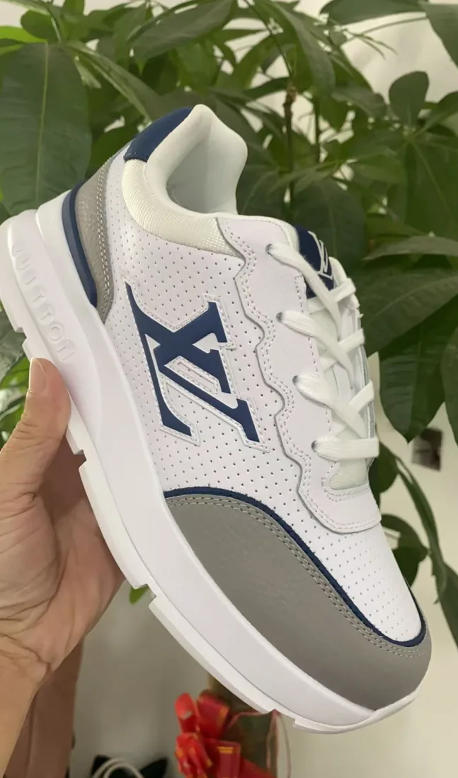 Louis Vuitton Checkerboard Print Sneakers — supplied photograph 1