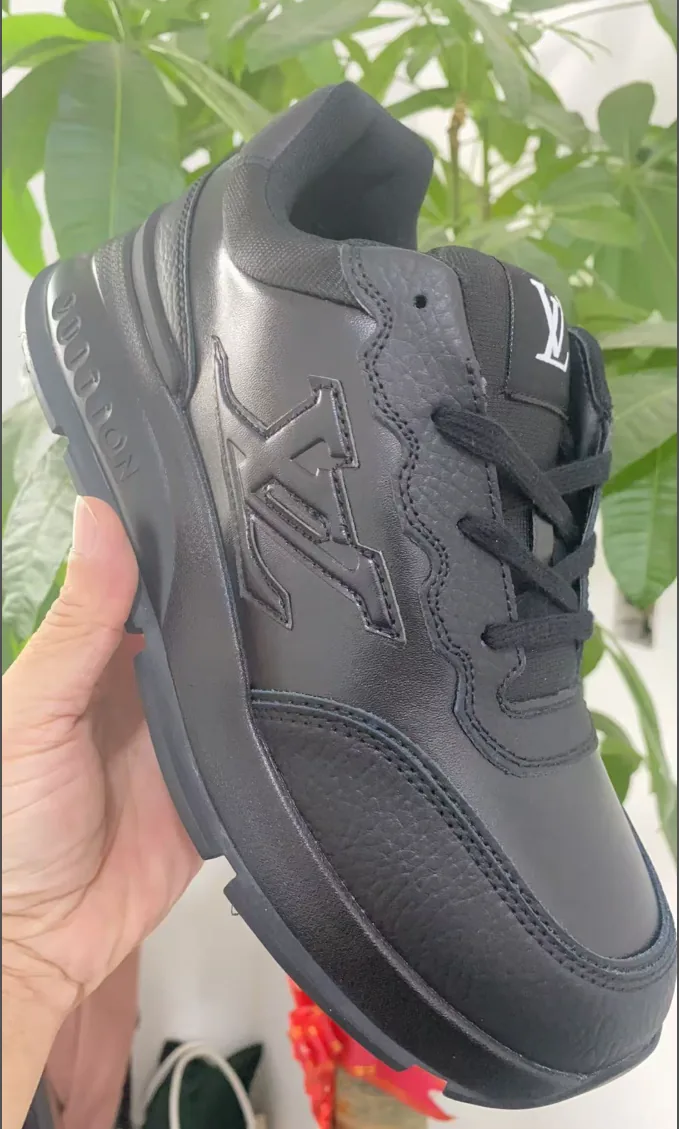 Louis Vuitton Checkerboard Print Sneakers — supplied photograph 3