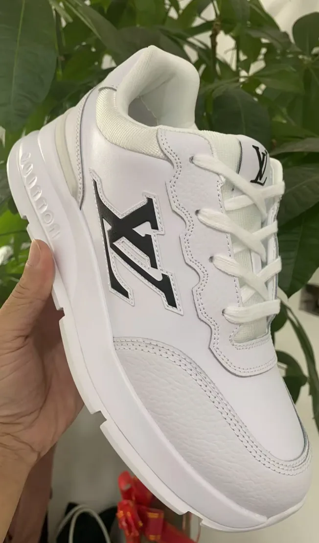 Louis Vuitton Checkerboard Print Sneakers — supplied photograph 2