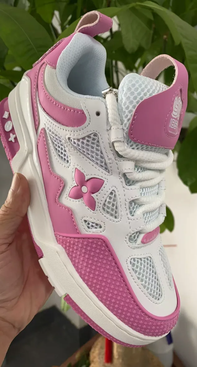 Louis Vuitton Chunky Padded Sneakers — supplied photograph 9