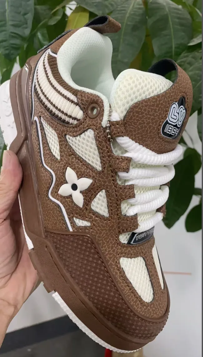 Louis Vuitton Chunky Padded Sneakers — supplied photograph 6
