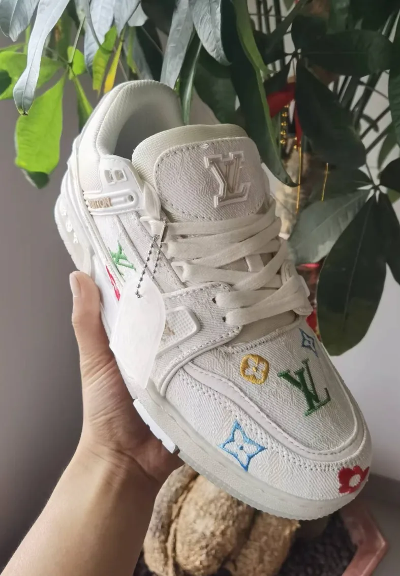 Louis Vuitton Embroidered Sneakers — supplied photograph 8