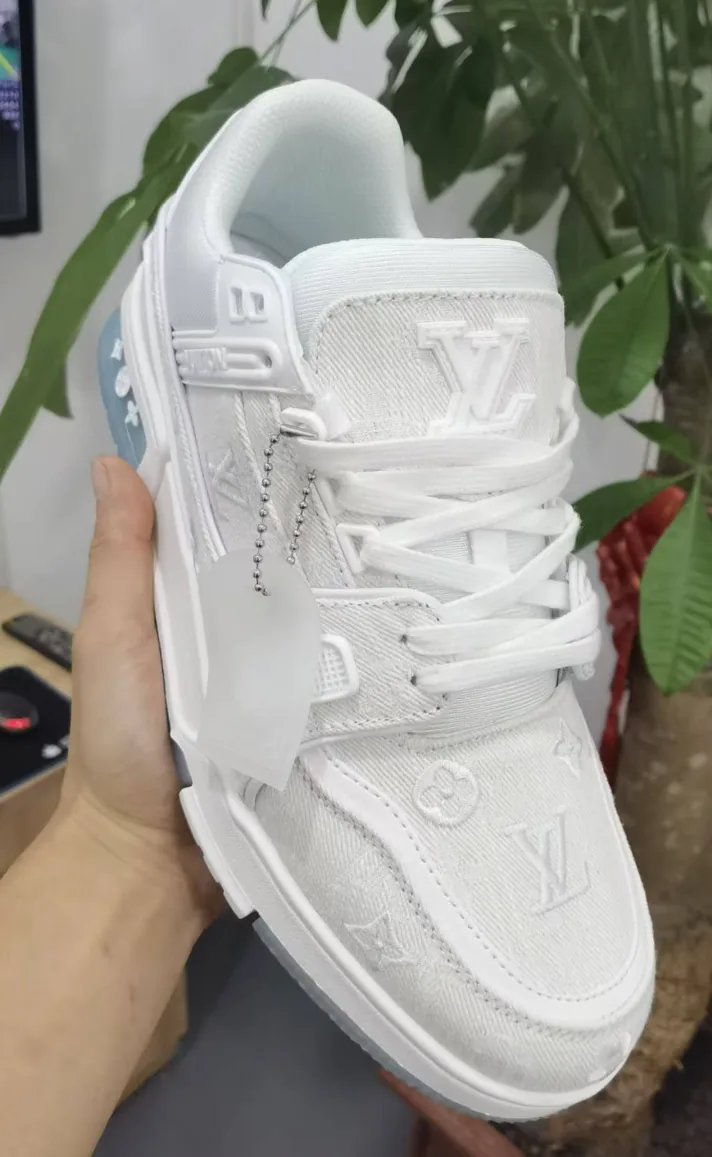 Louis Vuitton Embroidered Sneakers — supplied photograph 7