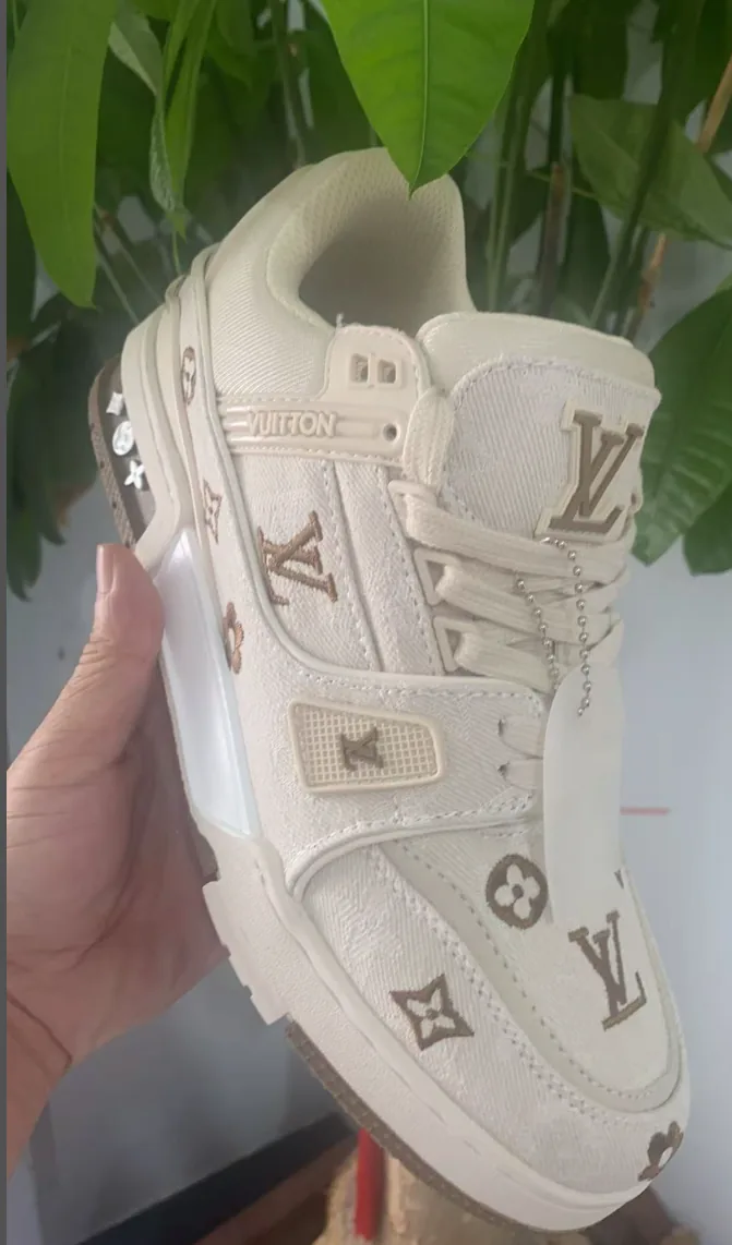 Louis Vuitton Embroidered Sneakers — supplied photograph 2