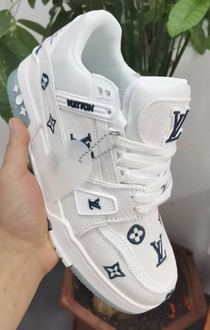 Louis Vuitton Embroidered Sneakers — supplied photograph 5