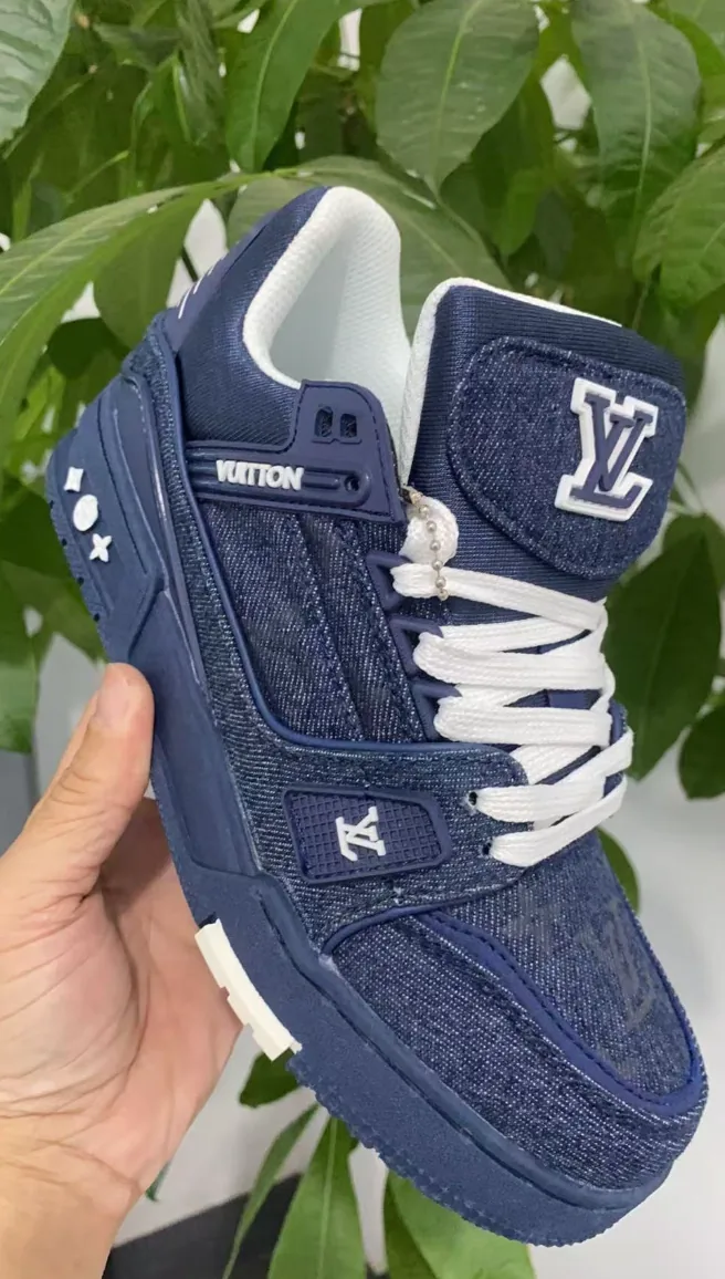 Louis Vuitton Frayed Distressed Sneakers — supplied photograph 9