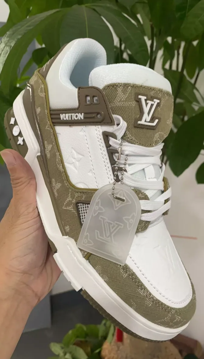 Louis Vuitton Frayed Distressed Sneakers — supplied photograph 8