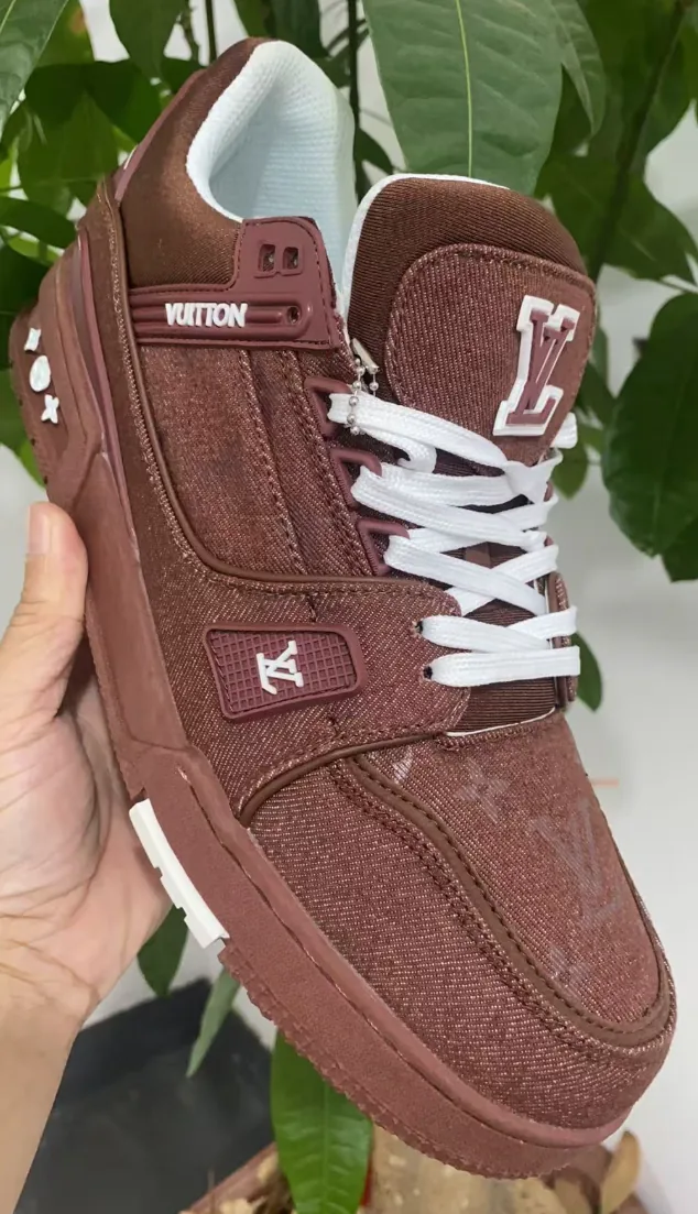 Louis Vuitton Frayed Distressed Sneakers — supplied photograph 10