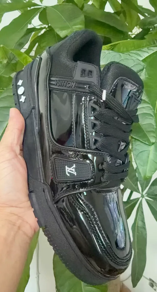 Louis Vuitton Frayed Distressed Sneakers — supplied photograph 2