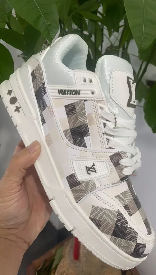 Louis Vuitton Frayed Distressed Sneakers — supplied photograph 12