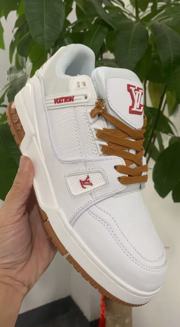 Louis Vuitton Frayed Distressed Sneakers — supplied photograph 6