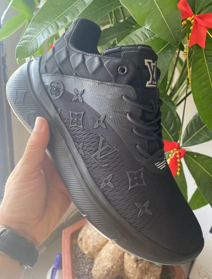 Louis Vuitton Jacquard Running Shoes — supplied photograph 1