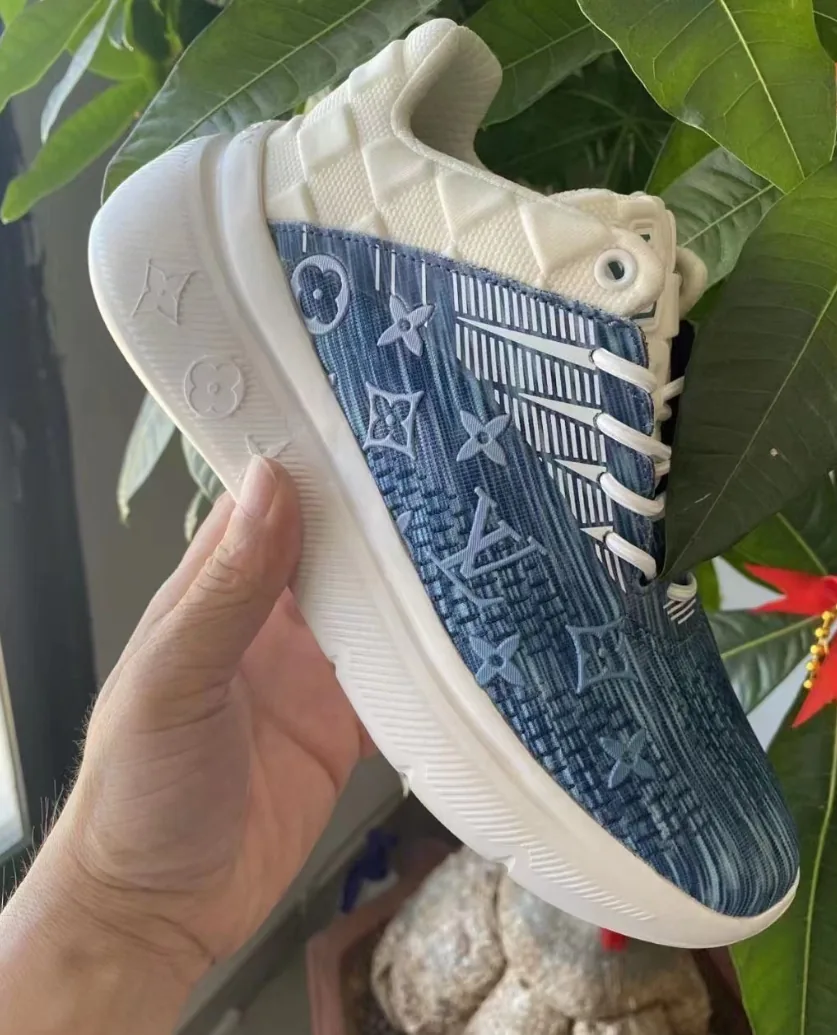 Louis Vuitton Jacquard Running Shoes — supplied photograph 3