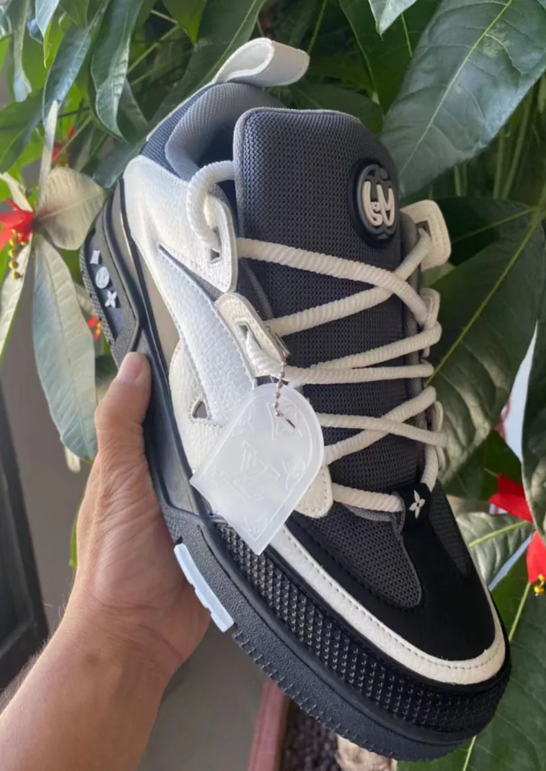 Louis Vuitton Round-Toe Sneakers — supplied photograph 2