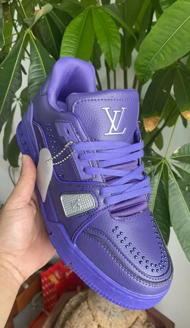 Louis Vuitton Studded Sneakers — supplied photograph 6