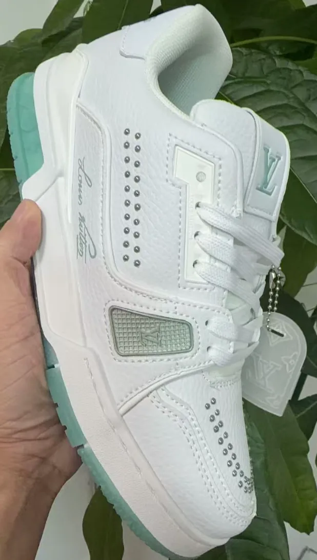 Louis Vuitton Studded Sneakers — supplied photograph 2