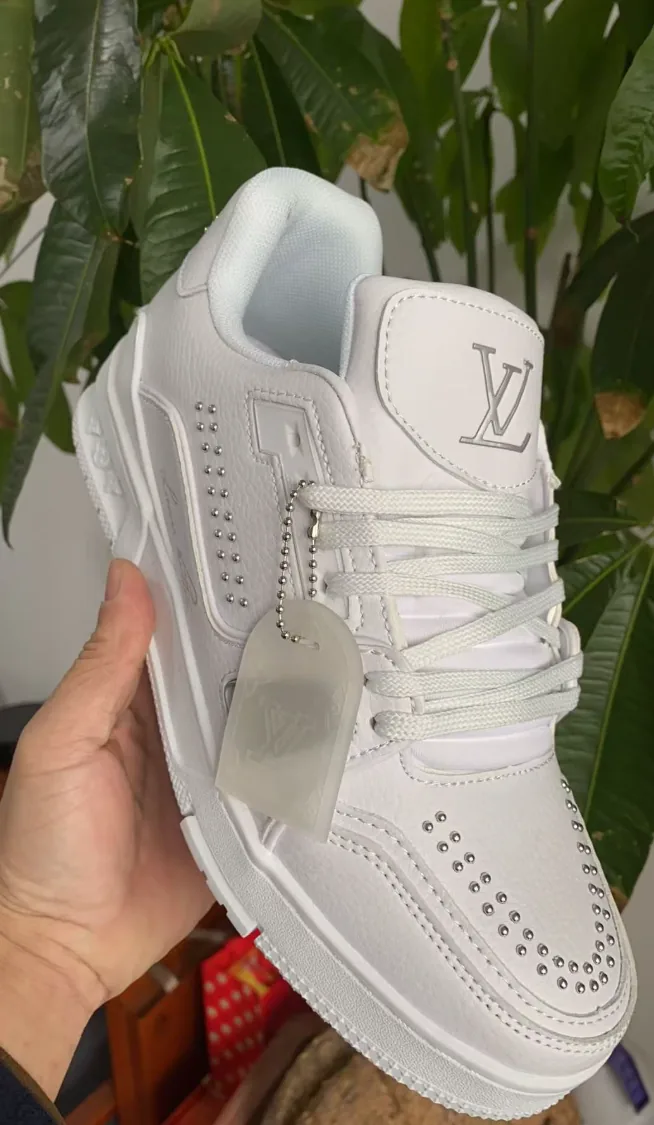 Louis Vuitton Studded Sneakers — supplied photograph 8
