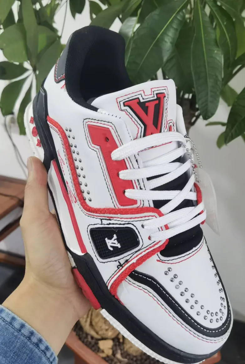 Louis Vuitton Studded Sneakers — supplied photograph 12