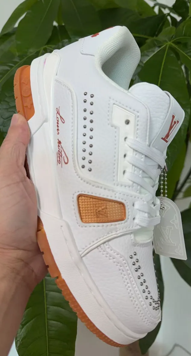 Louis Vuitton Studded Sneakers — supplied photograph 3