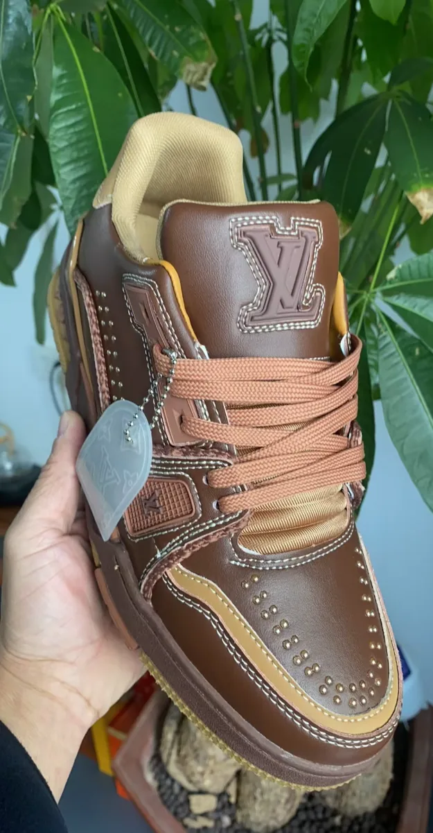 Louis Vuitton Studded Sneakers — supplied photograph 10