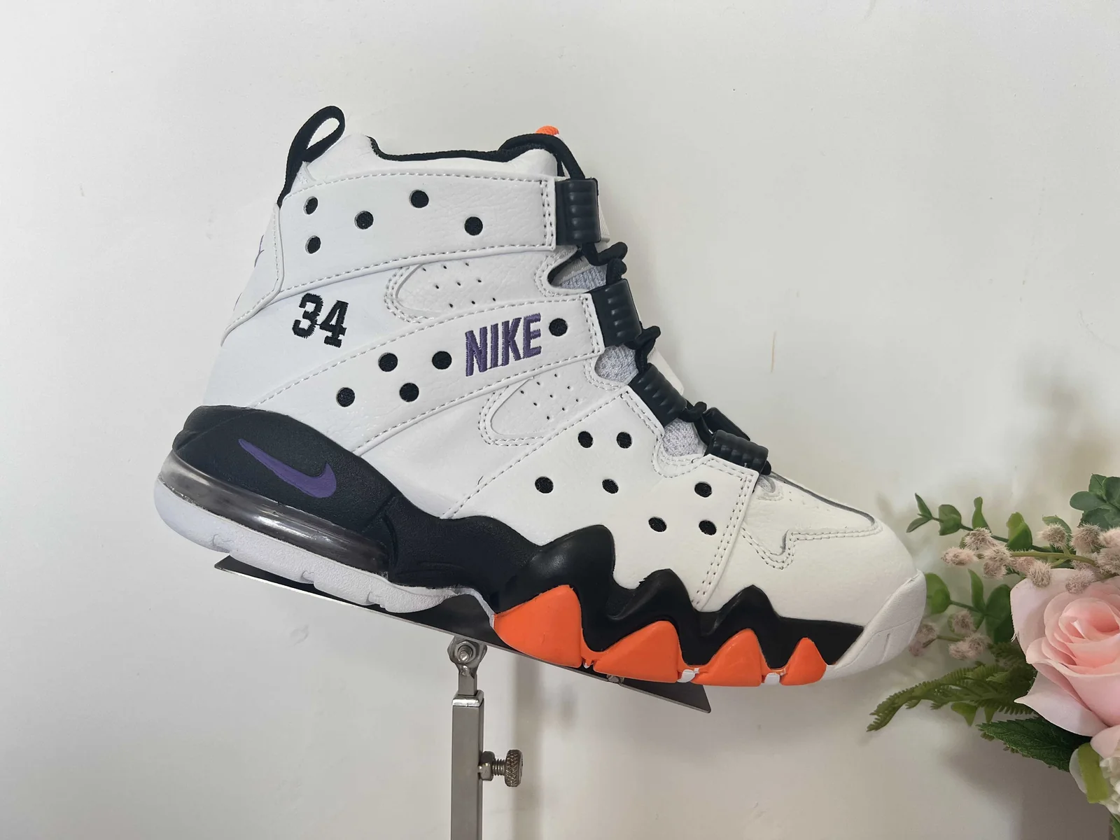 Nike Air Max2 CB '94 — White / Black / Orange — supplied view