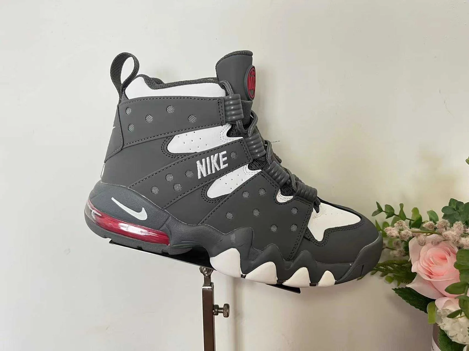 Nike Air Max2 CB '94 — Grey / White / Red — supplied view