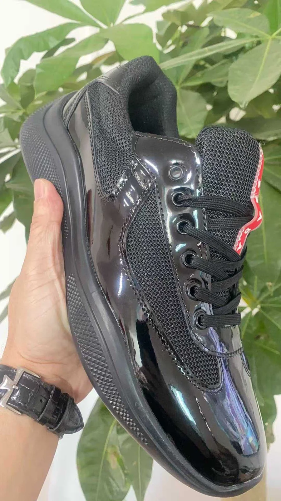 Prada America's Cup Sneakers — supplied view