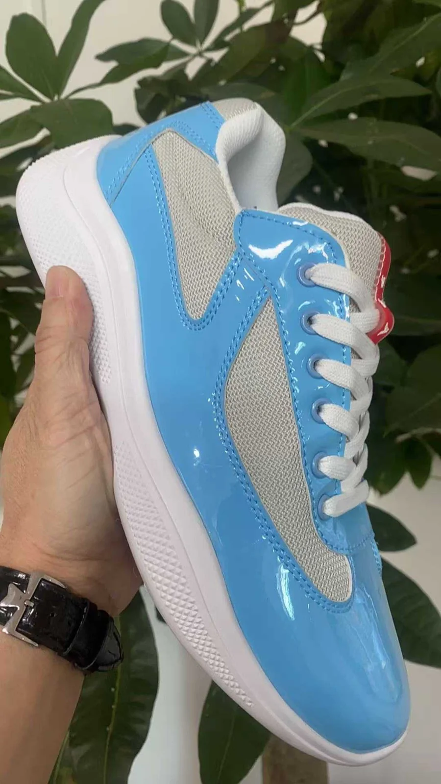 Prada America's Cup Sneakers — supplied view