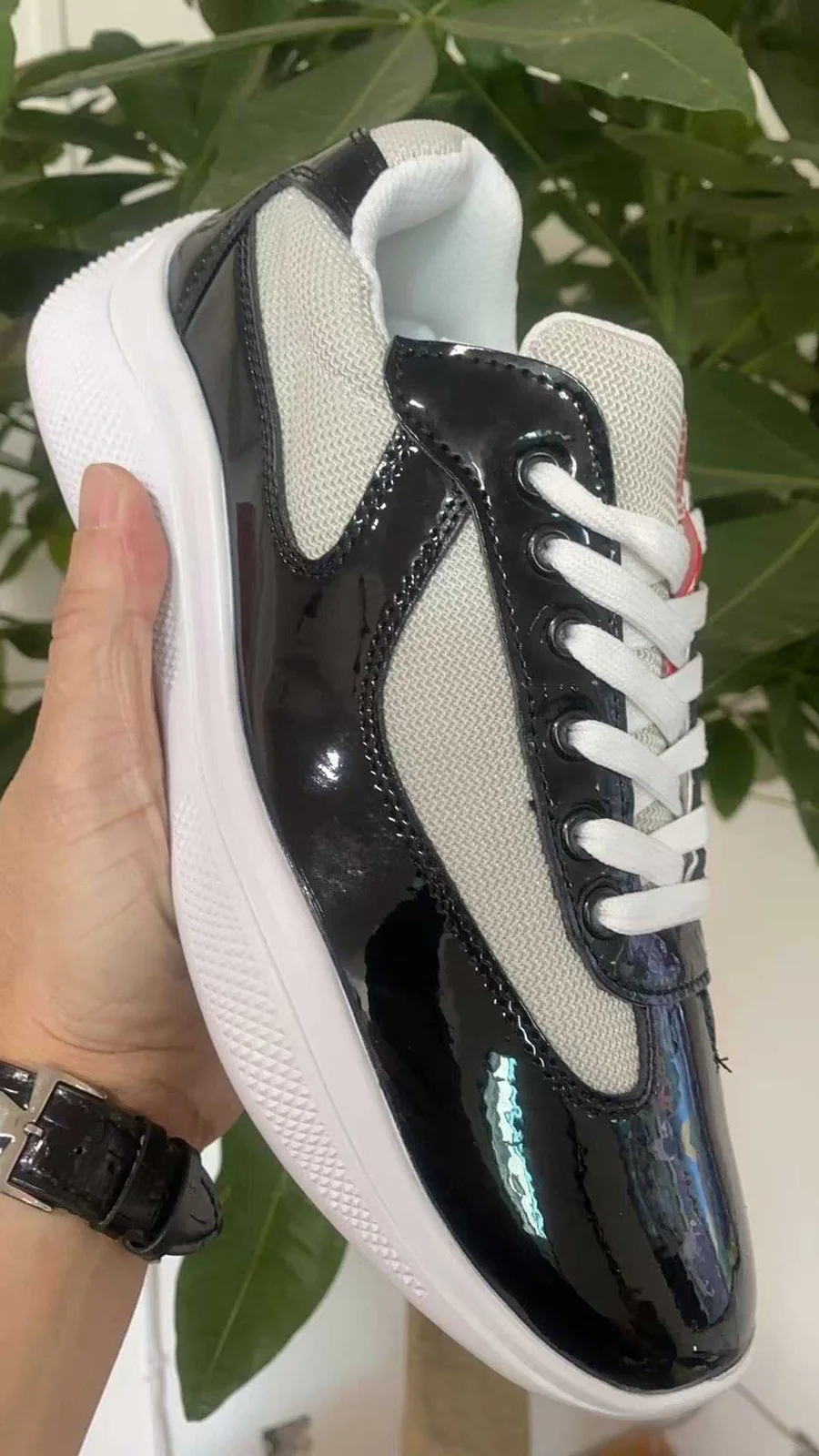 Prada America's Cup Sneakers — supplied view