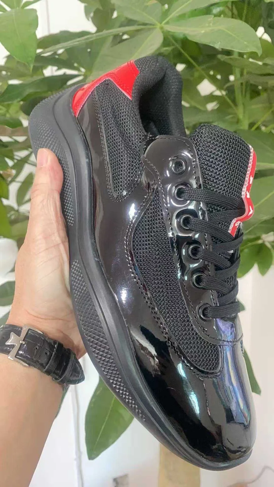 Prada America's Cup Sneakers — supplied view
