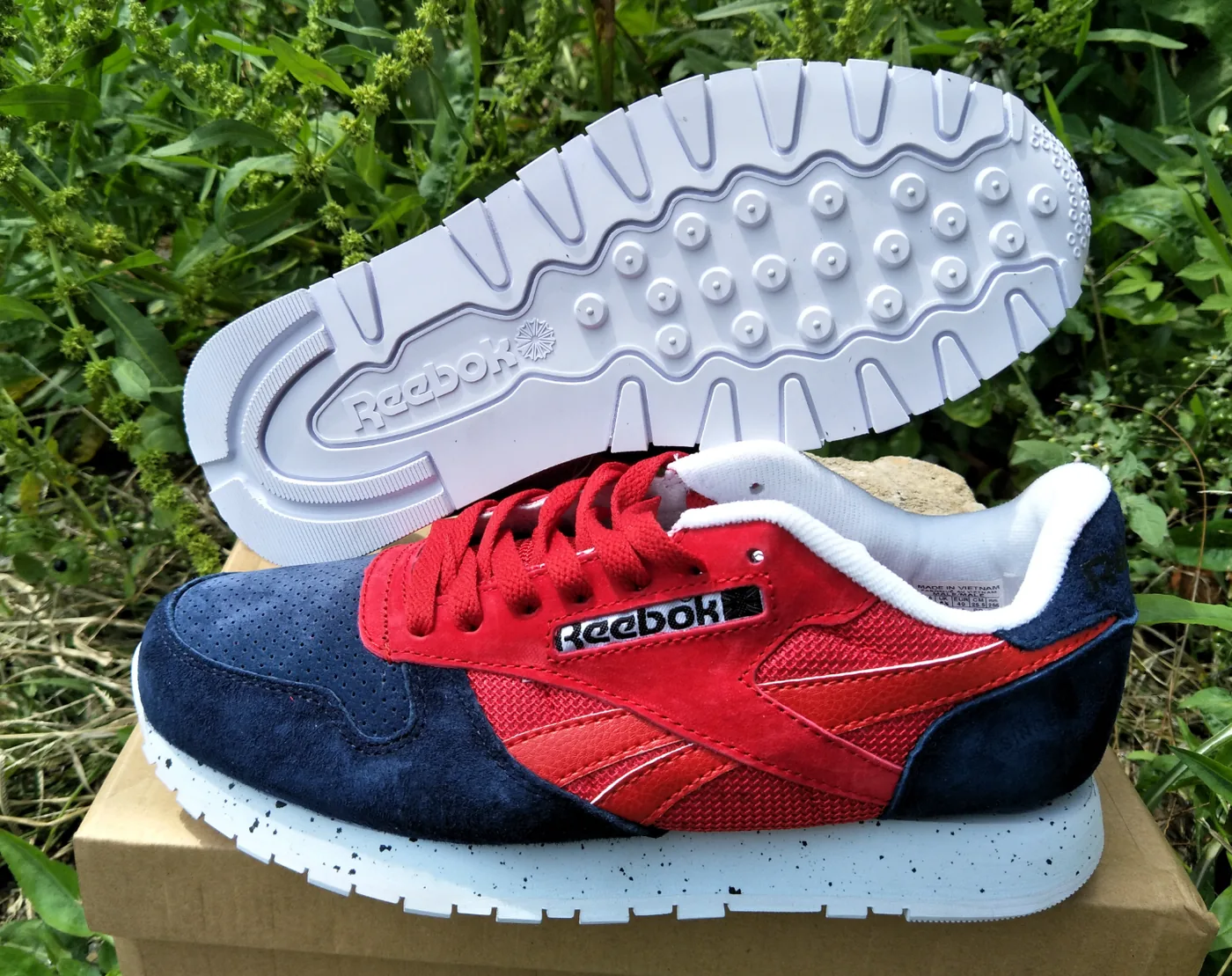 Reebok 1983 Retro Pigskin Nubuck Sneakers — supplied photograph 12