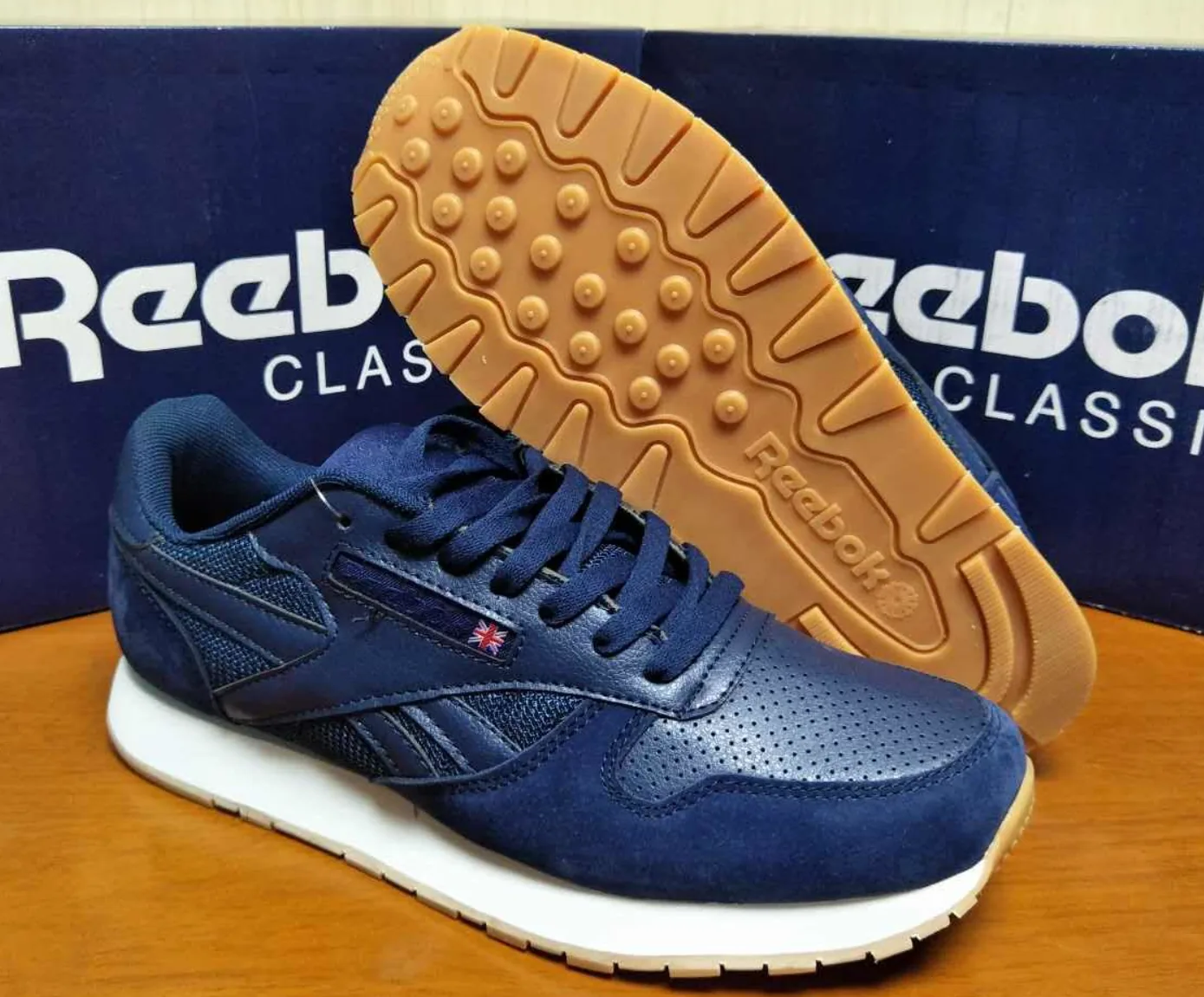 Reebok 1983 Retro Pigskin Nubuck Sneakers — supplied photograph 4