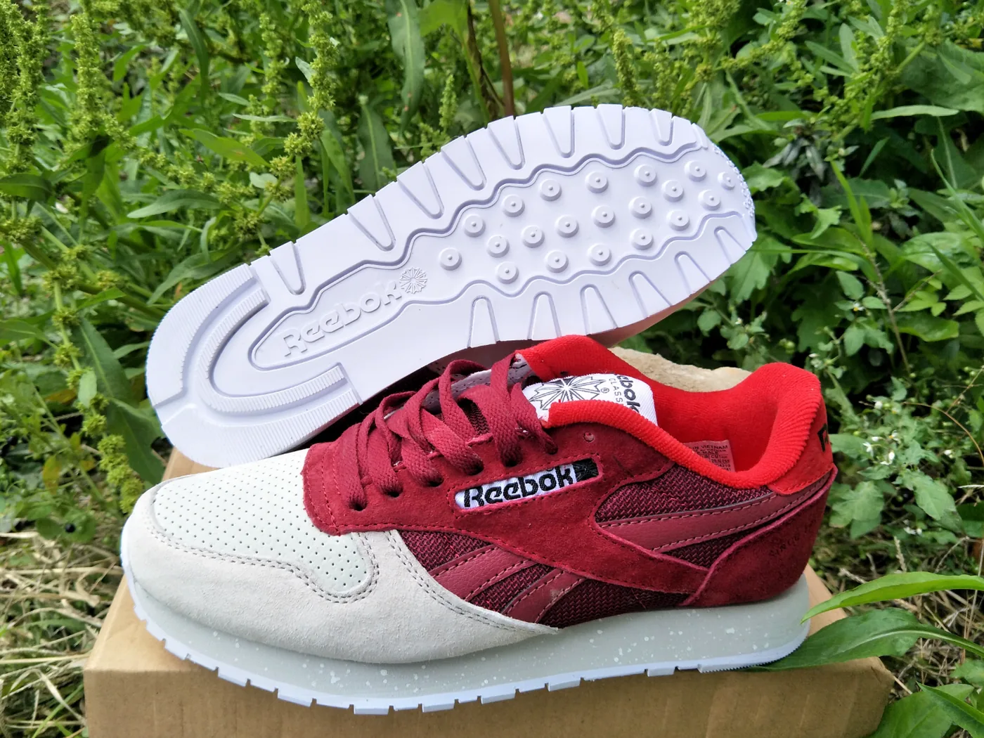 Reebok 1983 Retro Pigskin Nubuck Sneakers — supplied photograph 9