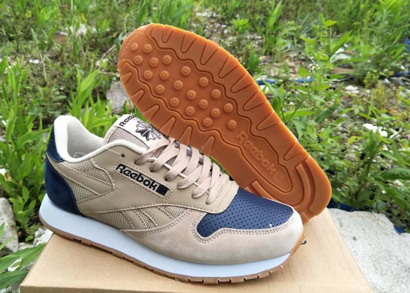 Reebok 1983 Retro Pigskin Nubuck Sneakers — supplied photograph 7