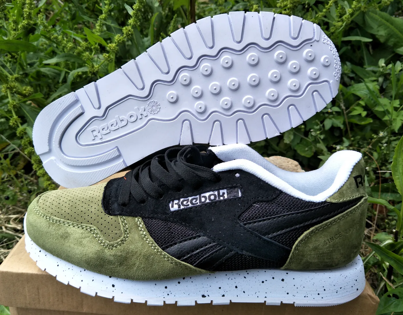 Reebok 1983 Retro Pigskin Nubuck Sneakers — supplied photograph 11