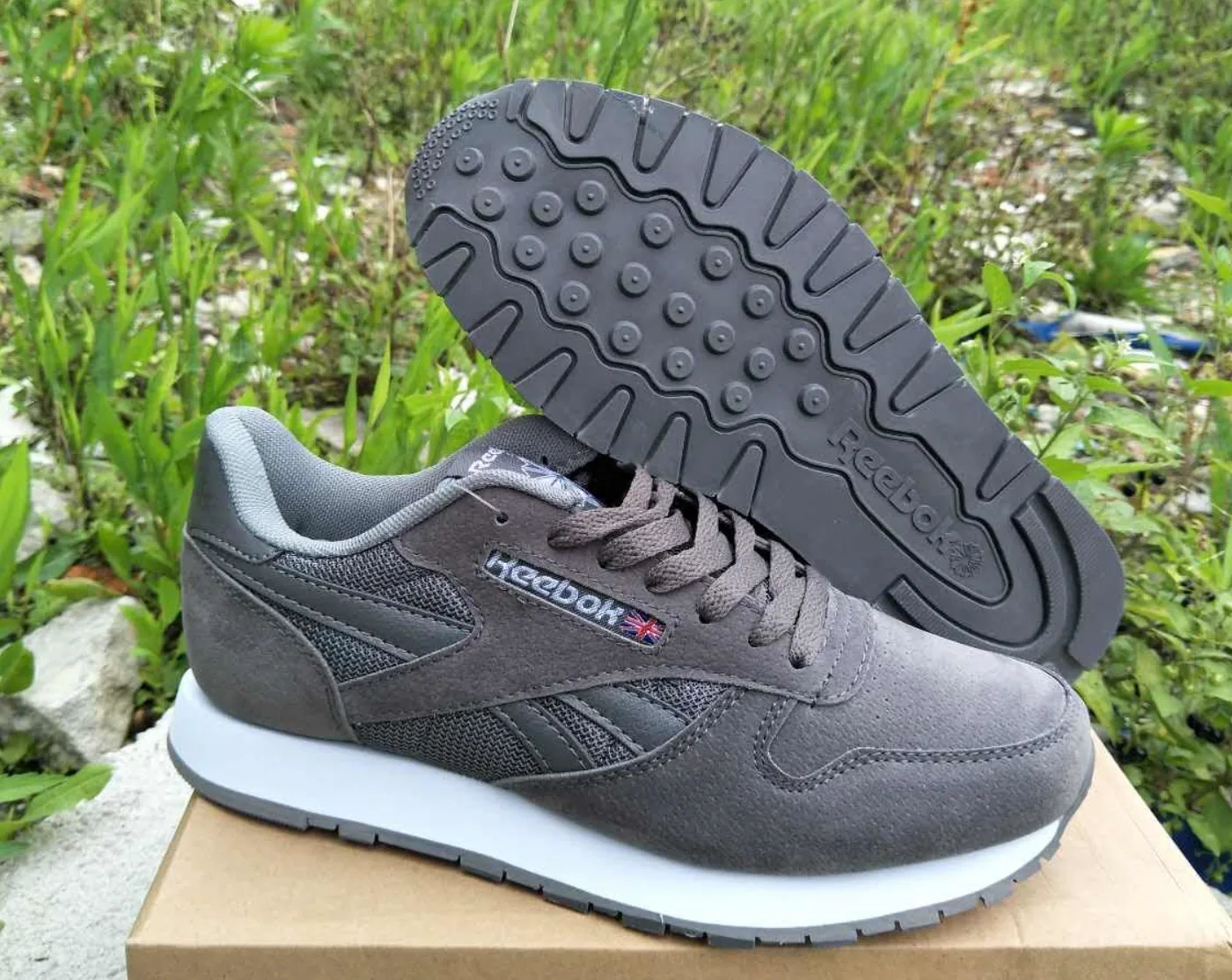 Reebok 1983 Retro Pigskin Nubuck Sneakers — supplied photograph 1