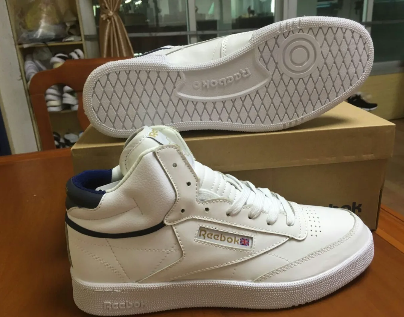 Reebok 35th Anniversary High-Top Sneakers — supplied photograph 2