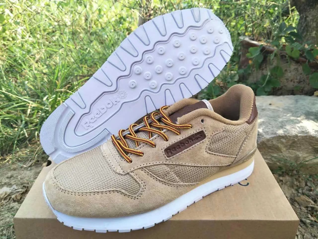 Reebok Classic Leather — Cream — supplied view