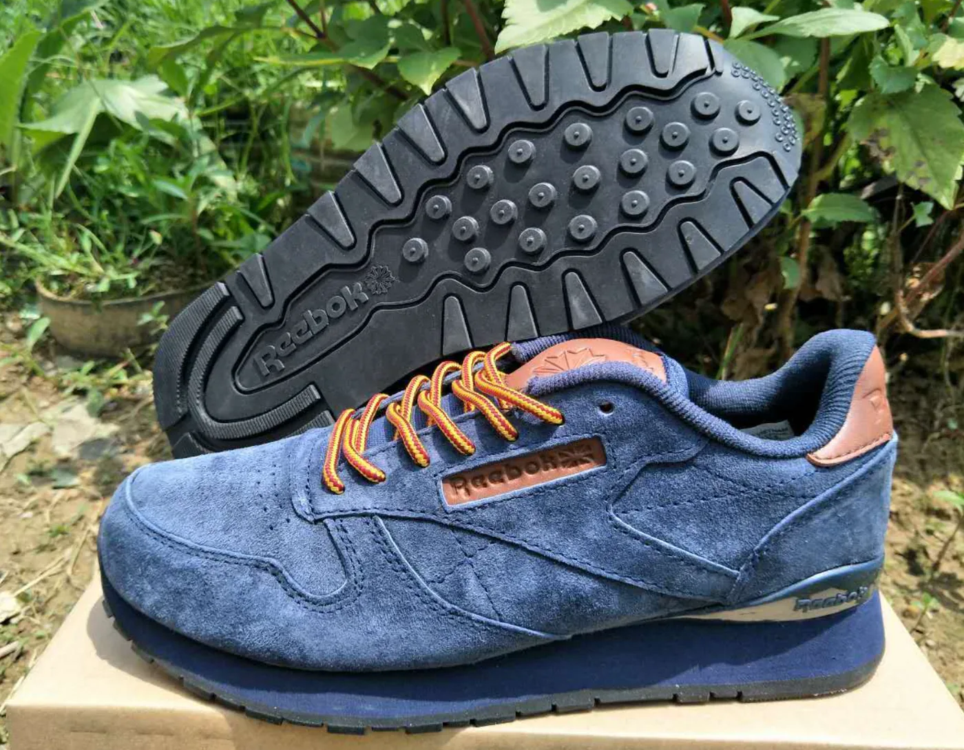 Reebok Classic Retro Pigskin Nubuck Sneakers — supplied photograph 11