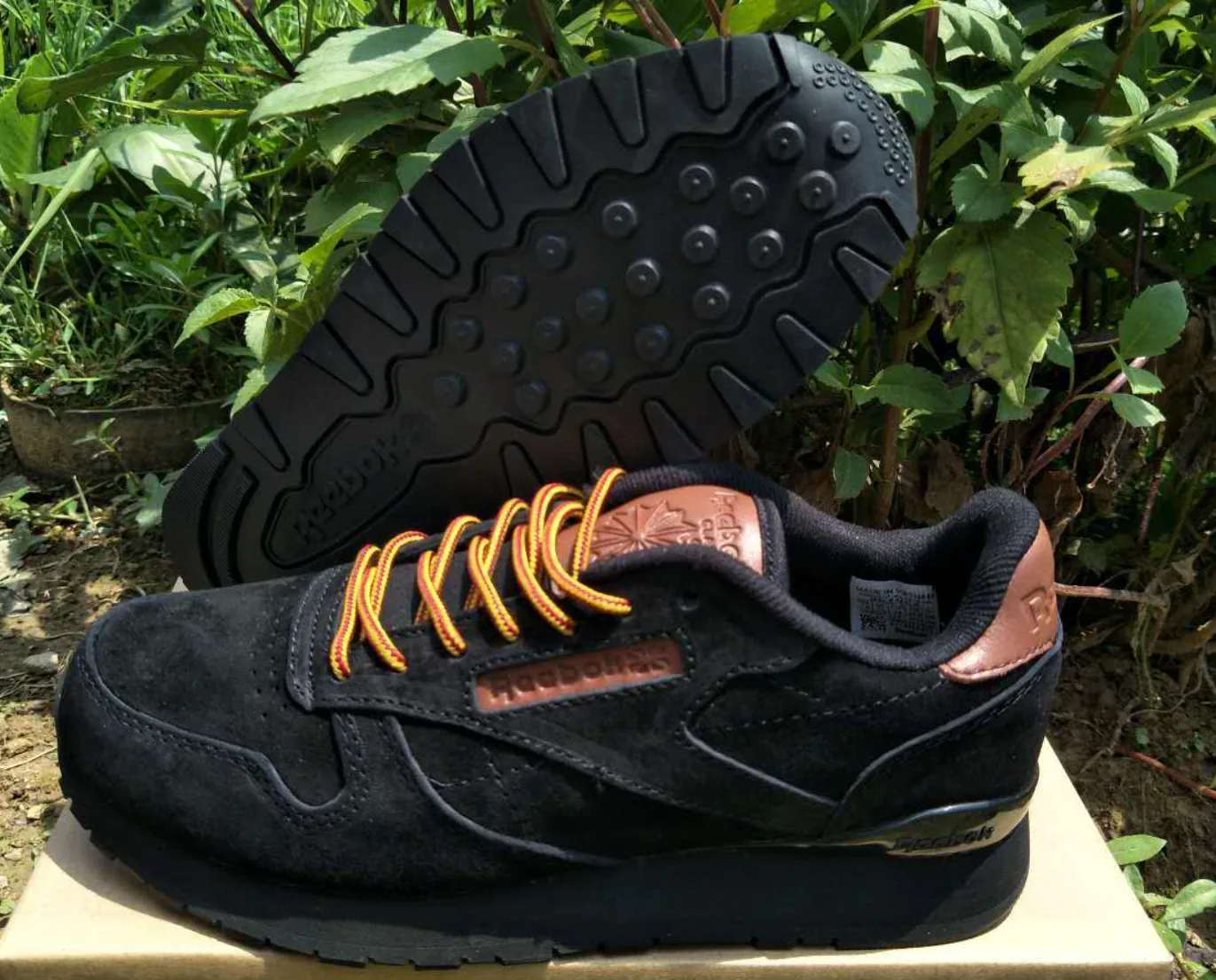 Reebok Classic Retro Pigskin Nubuck Sneakers — supplied photograph 12