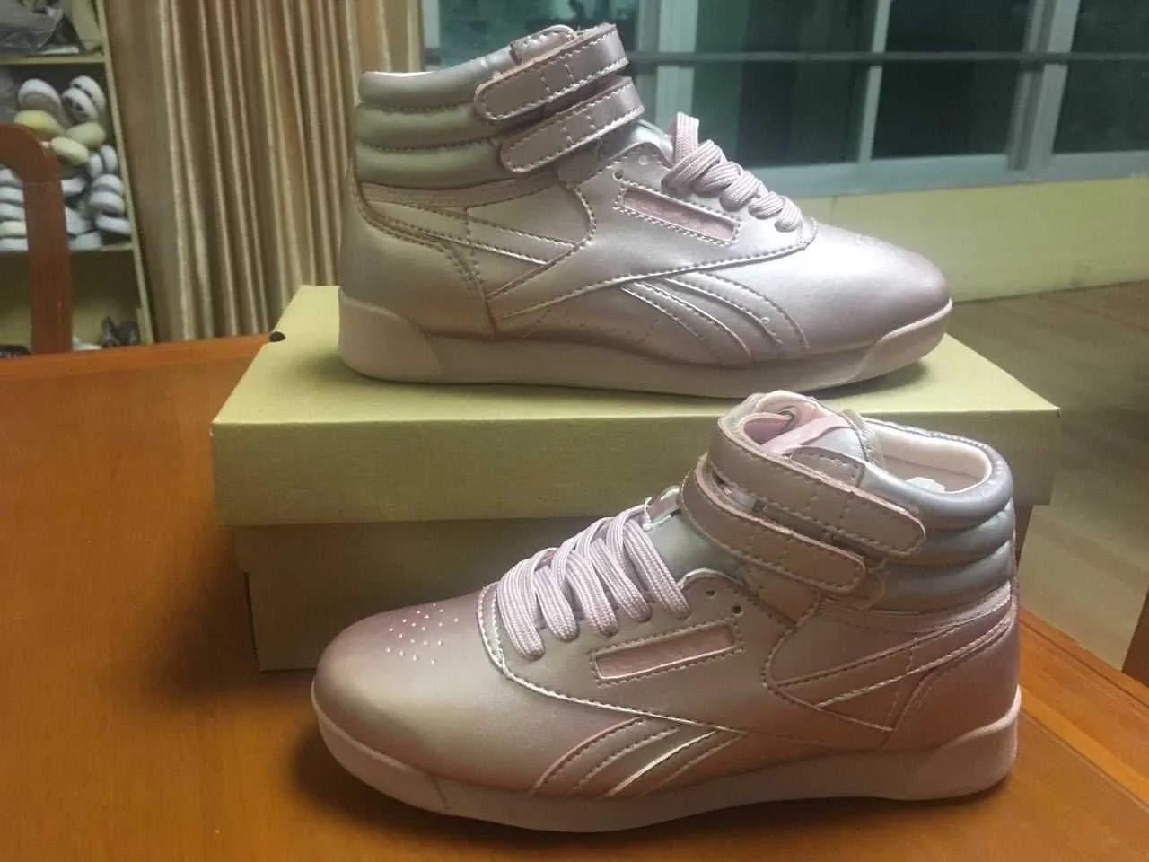 Reebok Freestyle Hi — supplied view