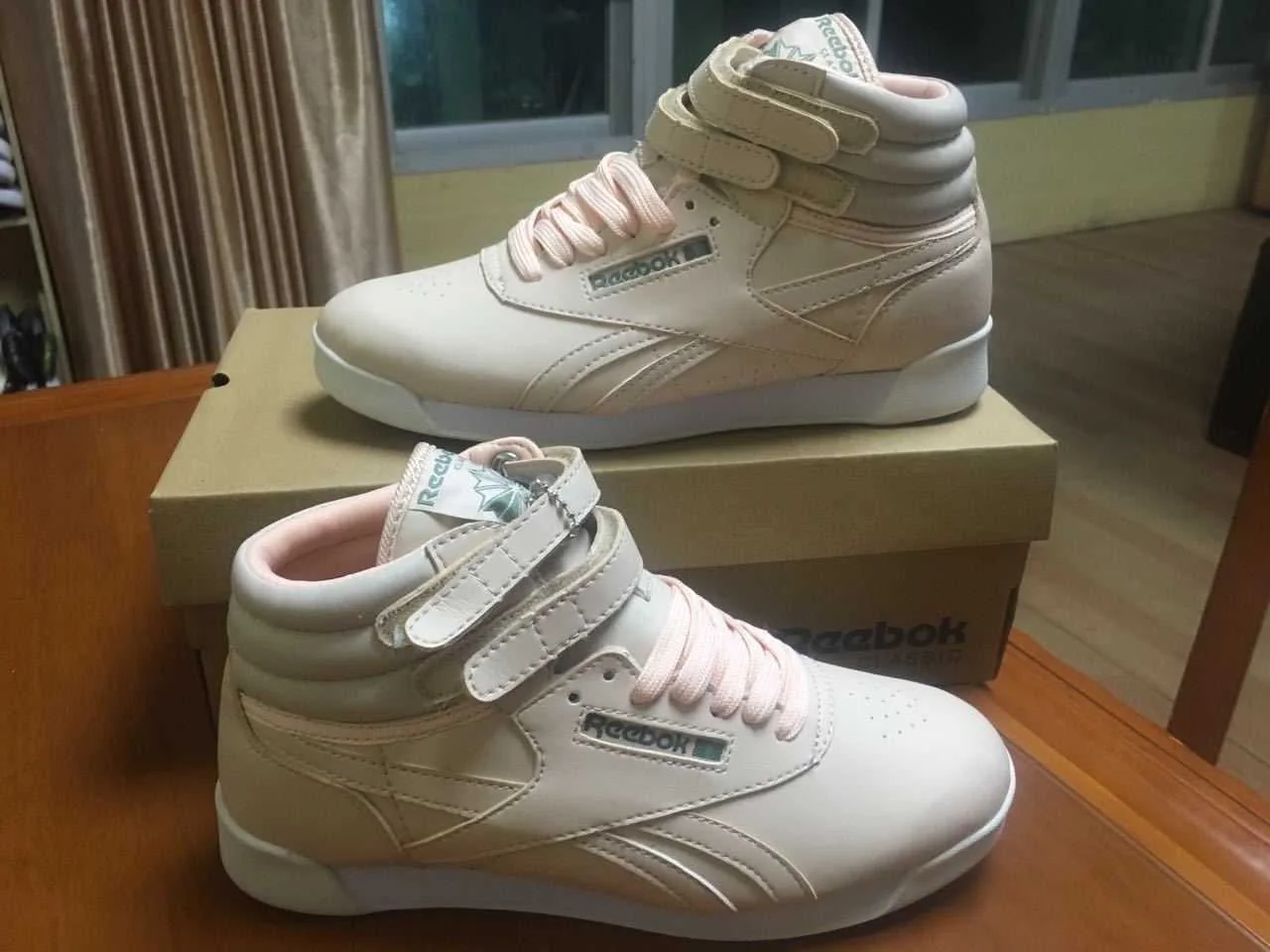 Reebok Freestyle Hi — supplied view