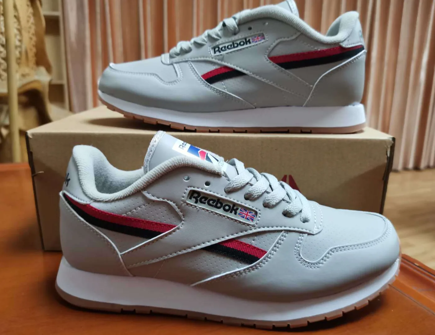 Reebok Webbing-Detail Sneakers — supplied photograph 7