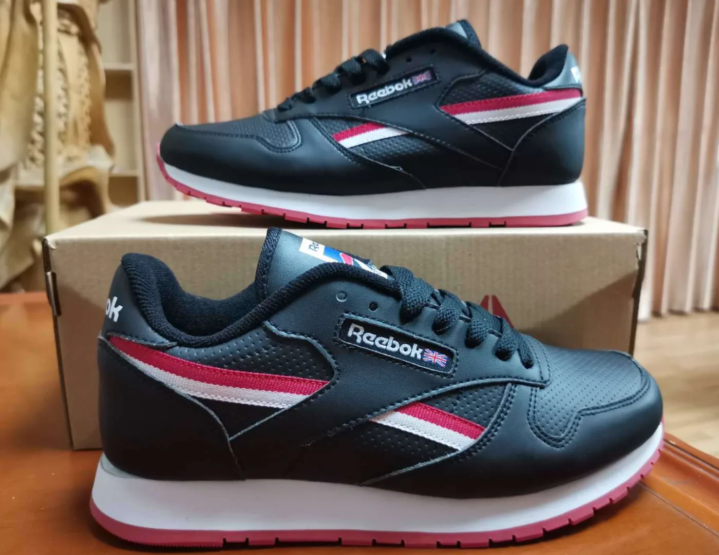 Reebok Webbing-Detail Sneakers — supplied photograph 8